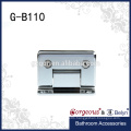 Square bevel 90 degree wall-glass hinge